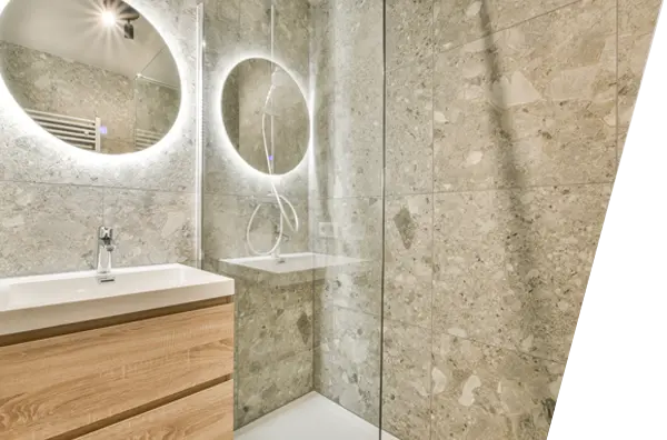 Traditional patterned tile surface