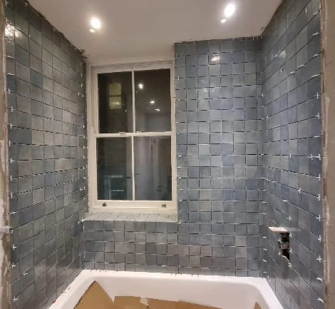 Bathroom Wall Tiling Installation