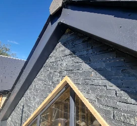 Exterior Stone Cladding Installation in Hastings