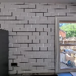 Kitchen Wall Tile Restoration in Hythe