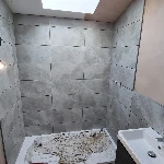 Shower Area Wall Tiling Installation