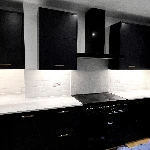 Stone Kitchen Splashback Installation in Sevenoaks