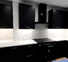 Stone Kitchen Splashback Installation in Sevenoaks