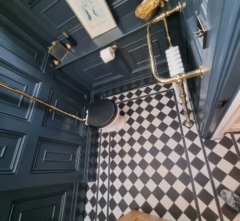 Victorian Style Floor Tiling Installation
